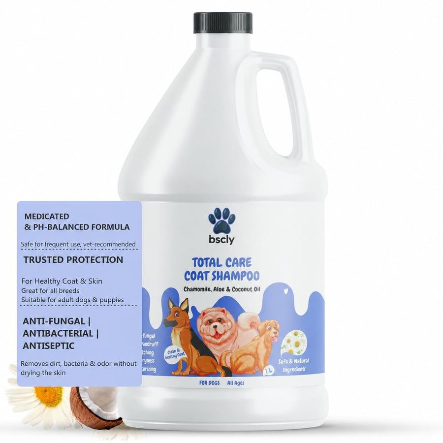 Bscly Total Care Dog Shampoo, 1000ml
