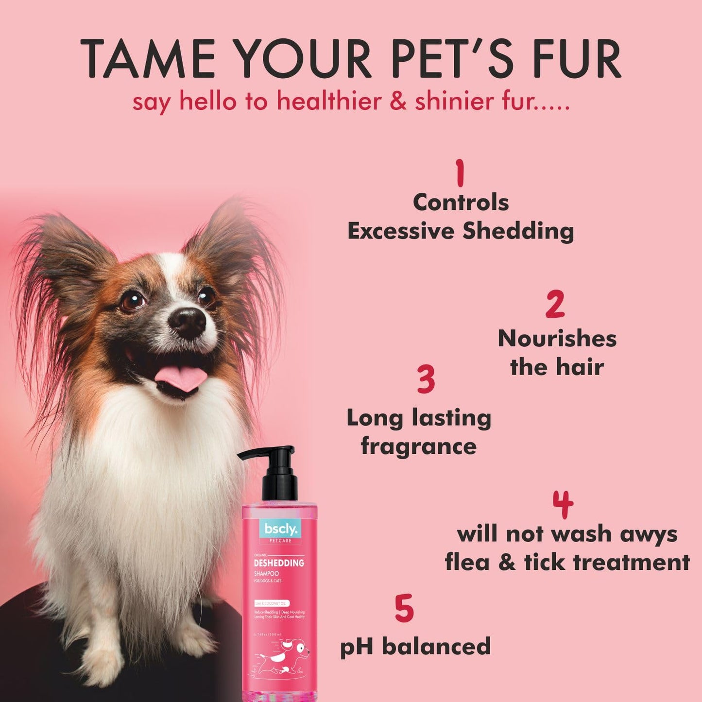 Deshedding Dog Shampoo