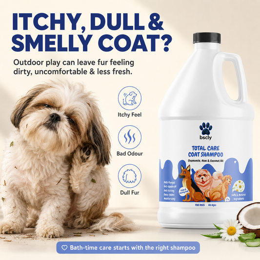 Bscly Total Care Dog Shampoo, 1000ml — alternate view, BSCLY