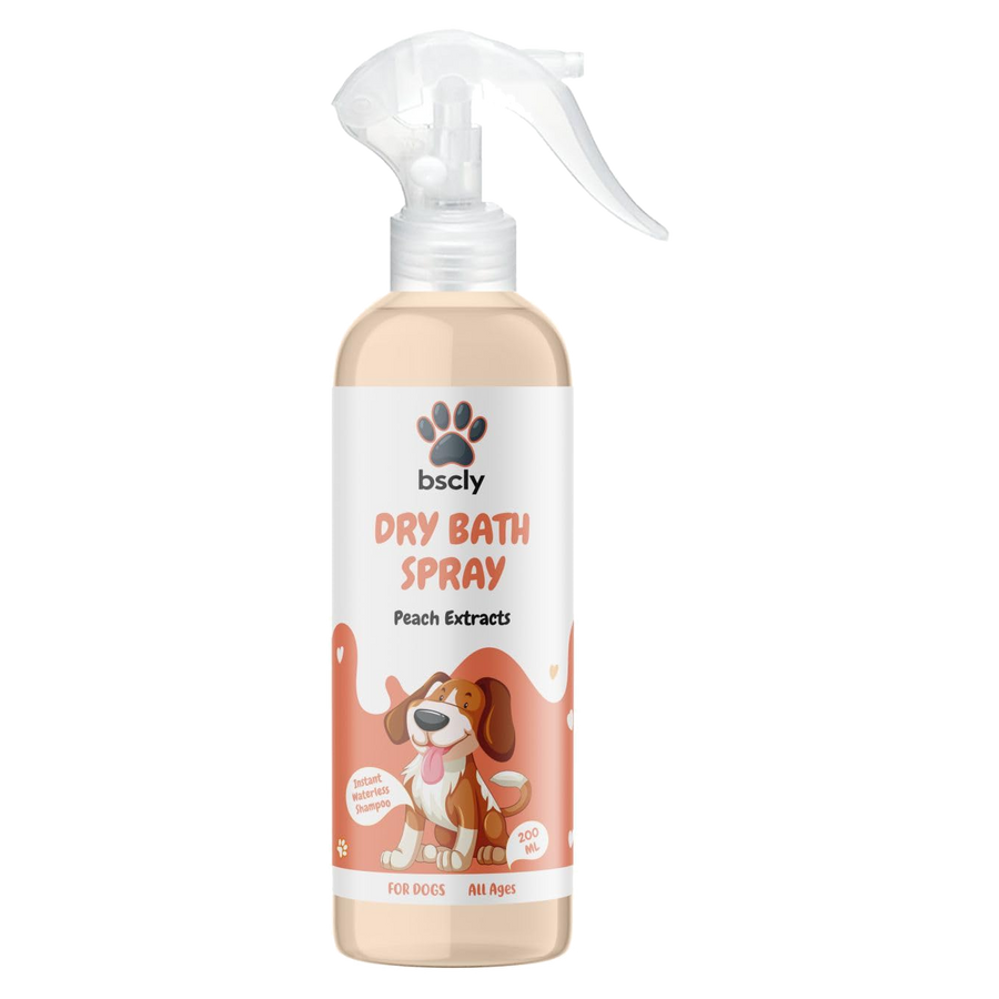 bscly Dry Bath Spray Peach