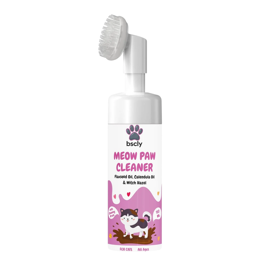 Bscly Meow Paw Cleaner for Cats,150ml