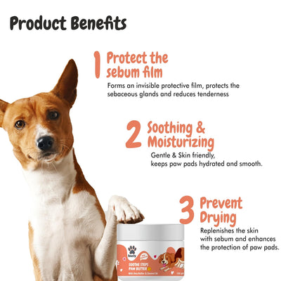 Benefits of Sooth Steps Paw Butter 