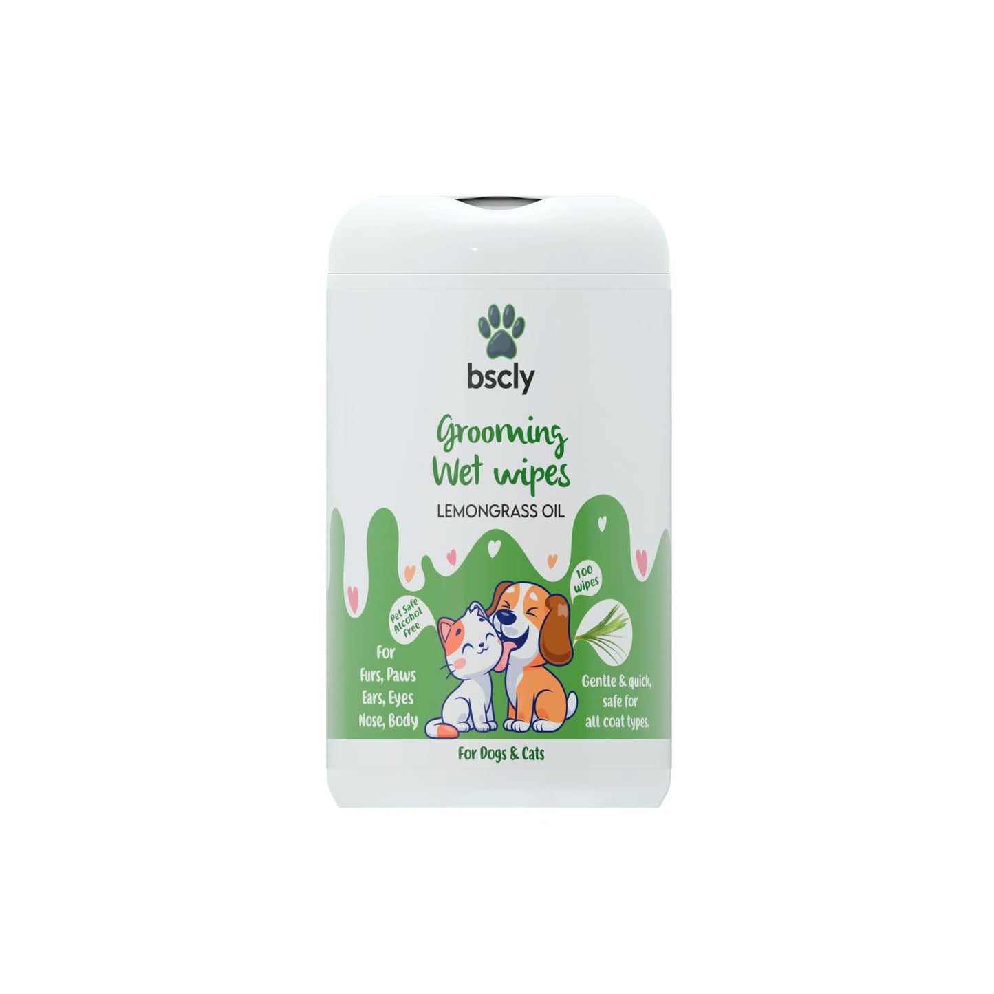Bscly Pet Wipes for Dogs and Cats