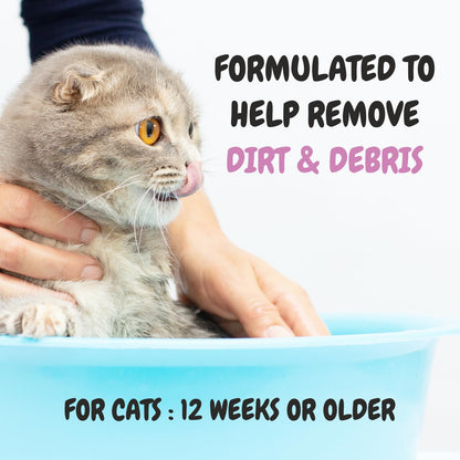 Bscly Meow Cat Shampoo - Enriched with Strawberry