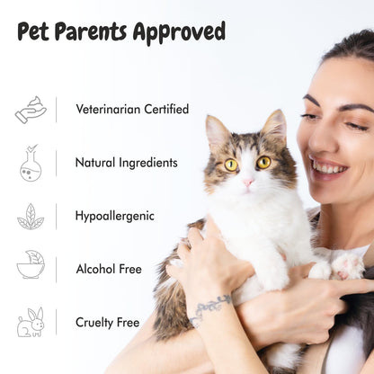 Bscly Meow Cat Shampoo - Enriched with Strawberry