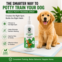 Bscly Dog Potty Training Spray for Puppy,500ml