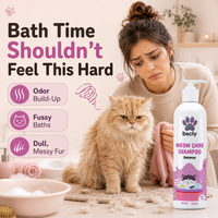 BSCLY Meow Cat Shampoo for Cats & Kittens,200ml