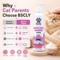 BSCLY Meow Cat Shampoo for Cats & Kittens,200ml
