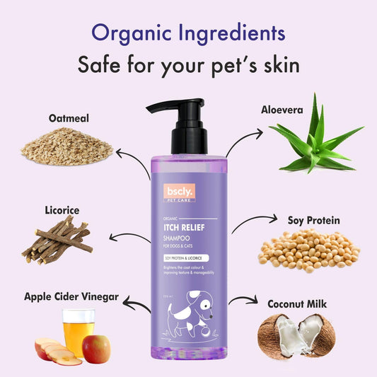 Ingredients of Deep itch relief shampoo  — BSCLY
