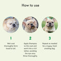 Instructions How to use bscly Deep nourish dog shampoo