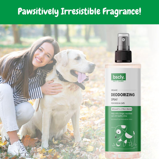 Deodorizing Spray With Bergamot & Citrus Orange