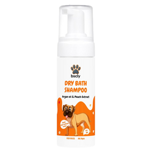 Dry Bath Foaming Shampoo with Peach