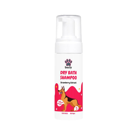Dry Bath Foaming Shampoo with Strawberry