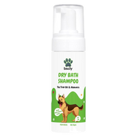 Dry Bath Foaming Shampoo with Tea Tree