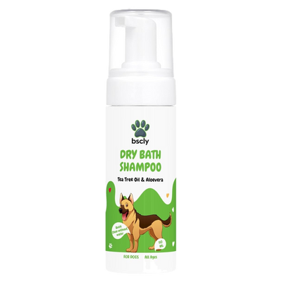 bscly Dry Bath Shampoo With Tea Tree & Aloevera