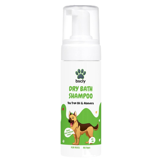 bscly Dry Bath Shampoo With Tea Tree & Aloevera — BSCLY