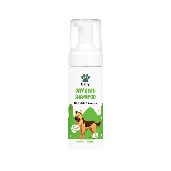 bscly Dry Bath Shampoo With Tea Tree & Aloevera