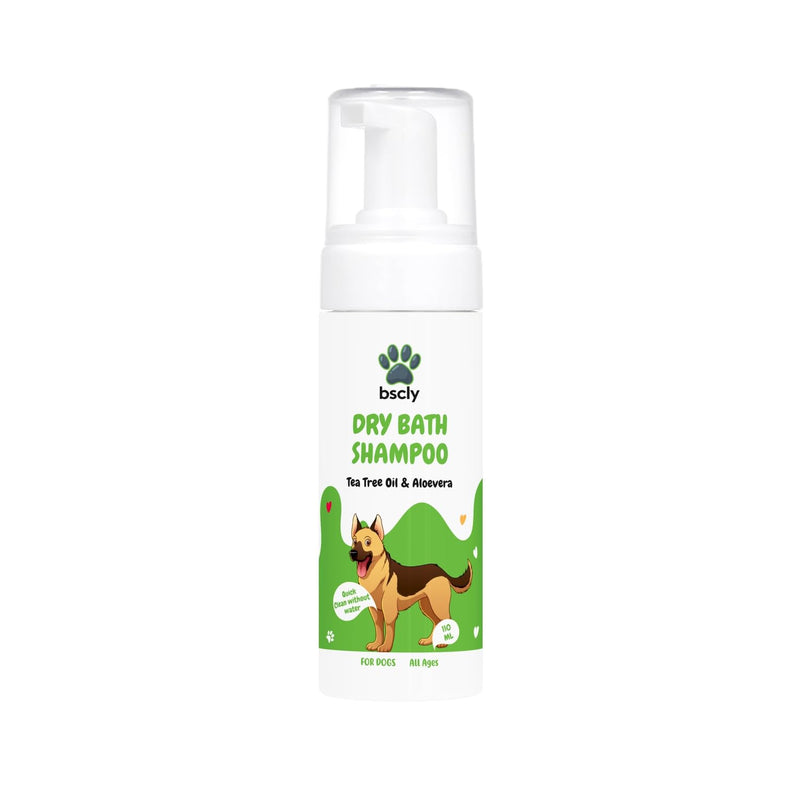 bscly Dry Bath Shampoo With Tea Tree & Aloevera
