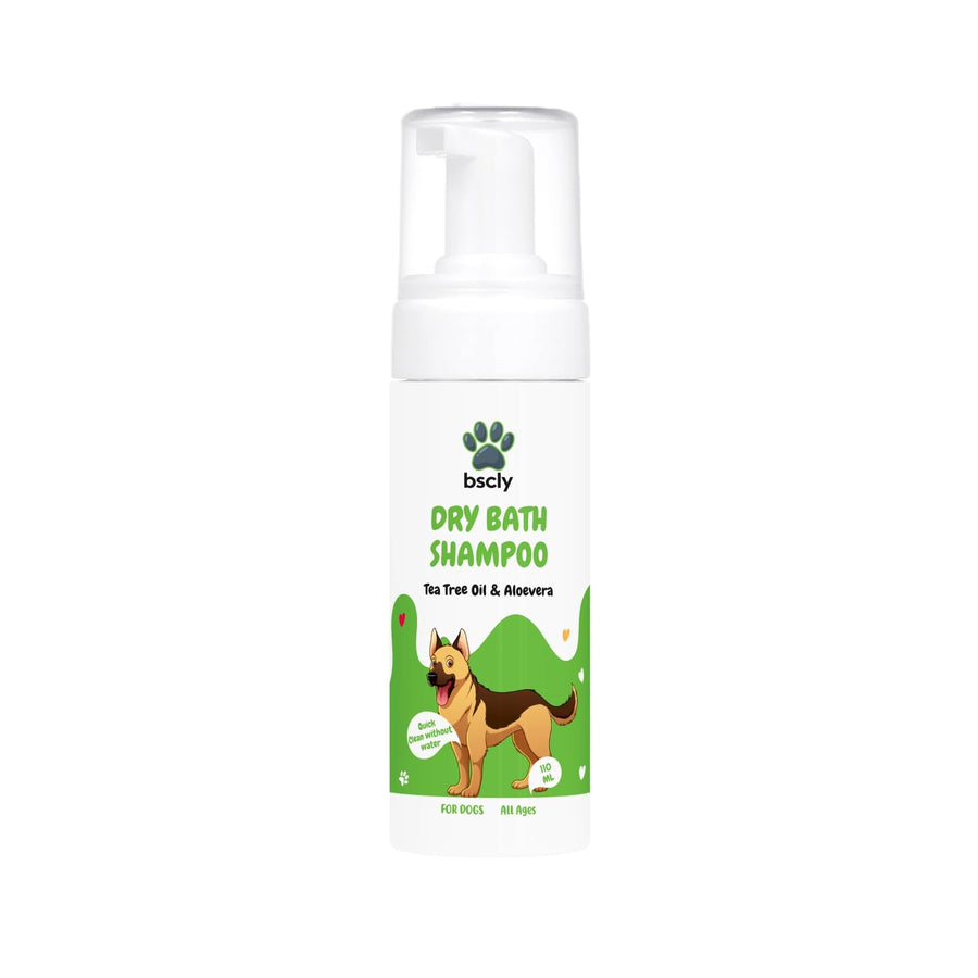 bscly Dry Bath Shampoo With Tea Tree & Aloevera
