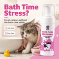 Bscly Dry Bath Shampoo for Cats, 110ml