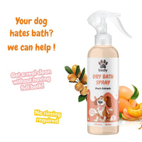 bscly Dry Bath Spray Peach