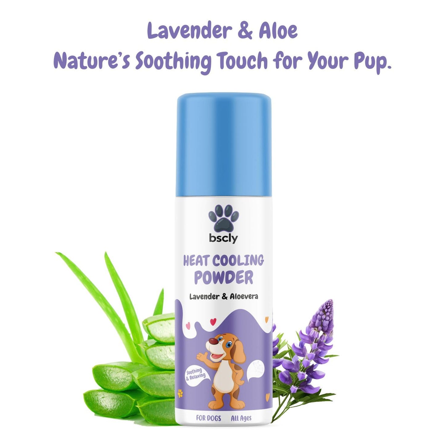 Flea & Ticks Neem Dog Powder (Lavender)