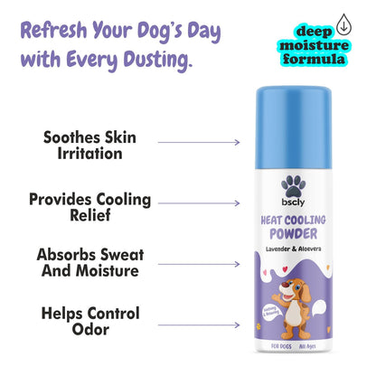 Flea & Ticks Neem Dog Powder (Lavender)