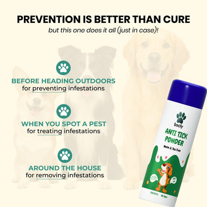 Flea & Ticks Neem Dog Powder (Neem)
