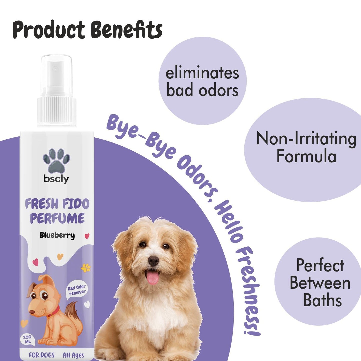 Fresh Fido Dog Perfume Spray