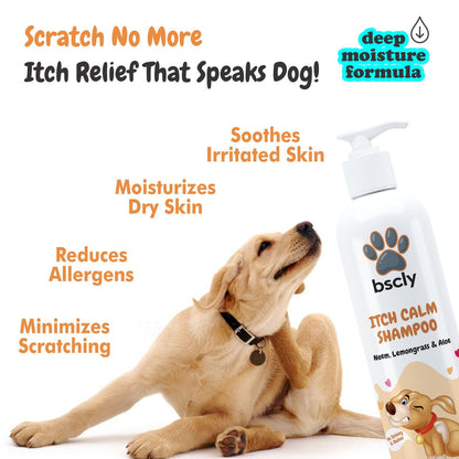 Itch Calm Shampoo with Neem, Lemongrass & Aloe