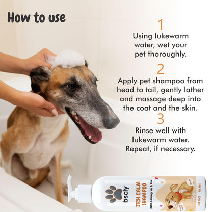 Itch Calm Shampoo with Neem, Lemongrass & Aloe