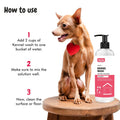 instructions How to Use Kennel wash with Strawberry 