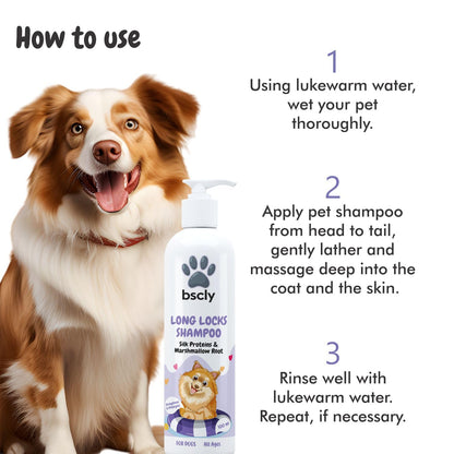 Long Locks Dog Shampoo