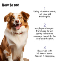 Instruction How To Use Long Locks Dog Shampoo