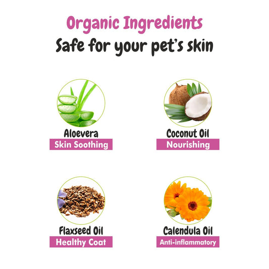 Meow Cat Shampoo- Enriched with Oatmeal Extract