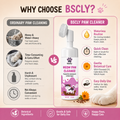 Bscly Meow Paw Cleaner for Cats,150ml