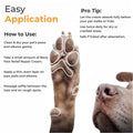 Instructions How to Apply bscly Paw Relief Repair Cream 