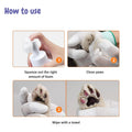 Instructions How to Use Paw Cleaner with lavender & vanilla 