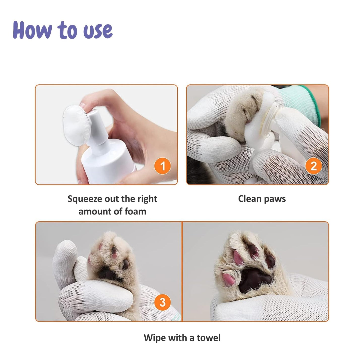 Paw Cleaner with Lavender & Vanilla