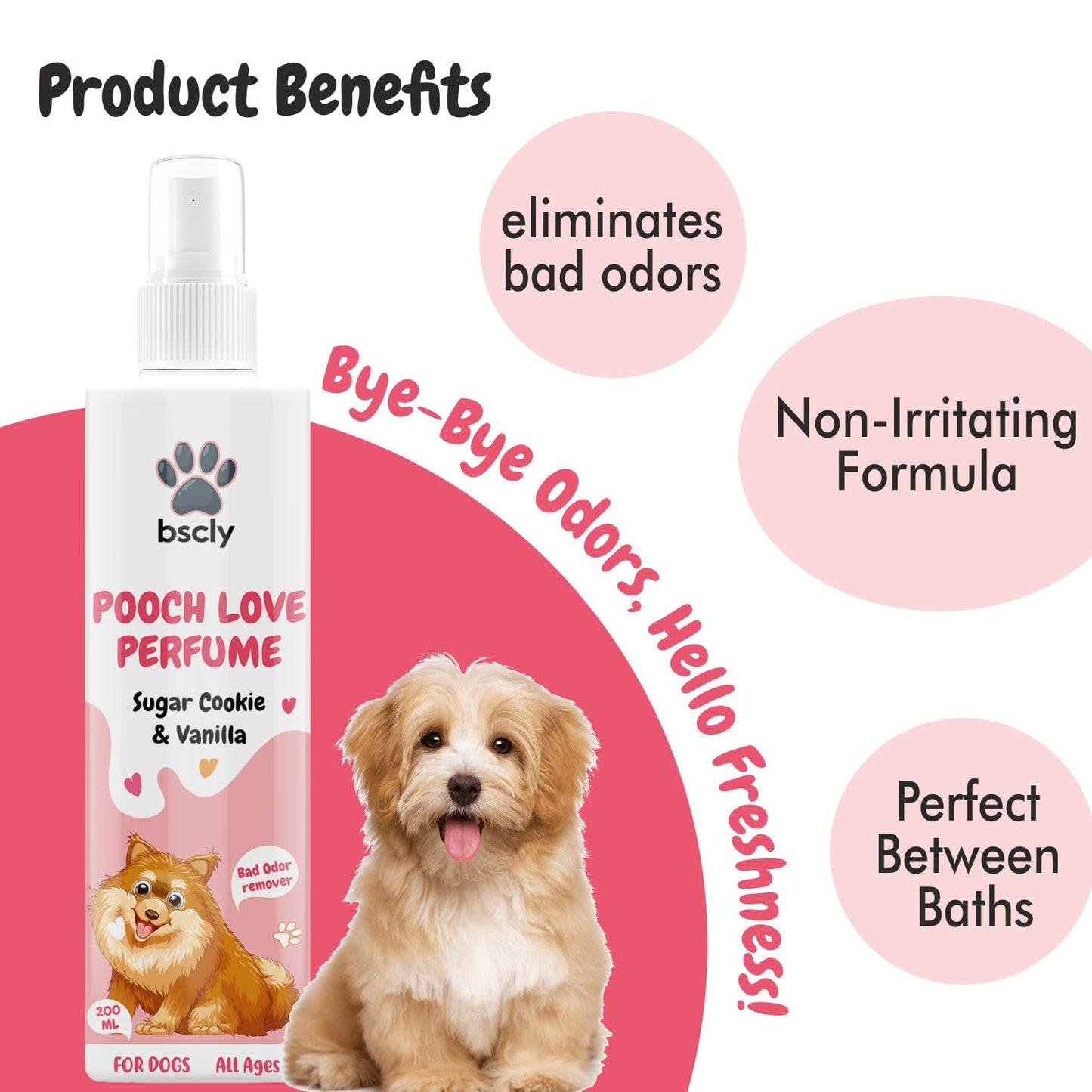 Pooch Love Dog Perfume Spray