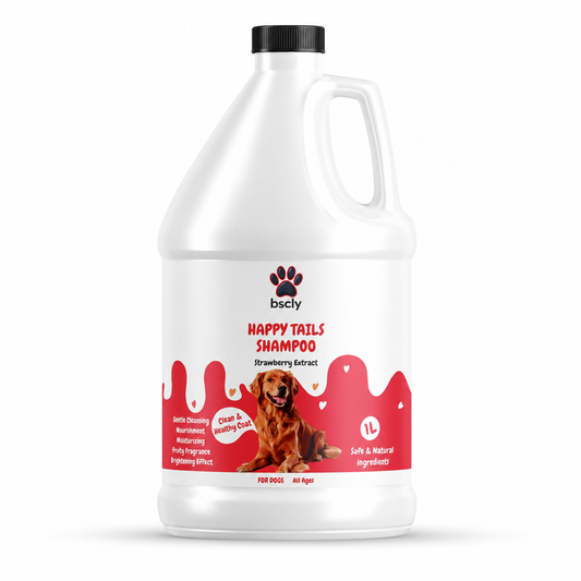 BSCLY Strawberry Dog Shampoo, 1000ml — BSCLY