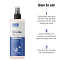 Instructions How To use Tick Flea Spray