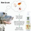 Instructions How to use Tick off shampoo