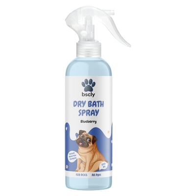bscly Dry Bath Spray Blueberry