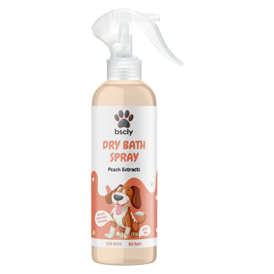 bscly Dry Bath Spray Peach