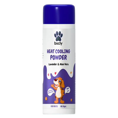 bscly Flea Ticks Dog Powder Lavender