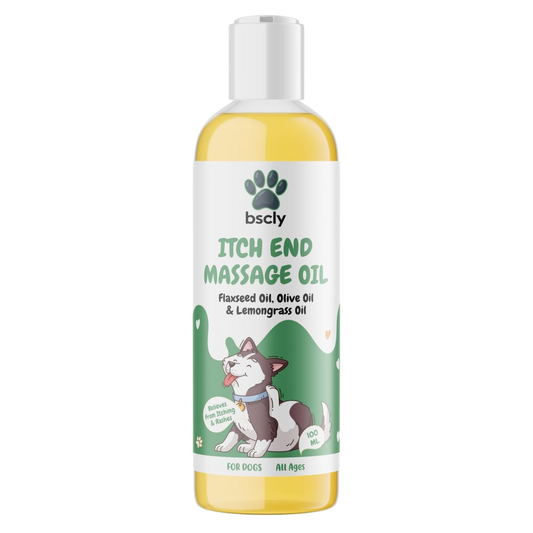 bscly Itch End Massage Oil — BSCLY