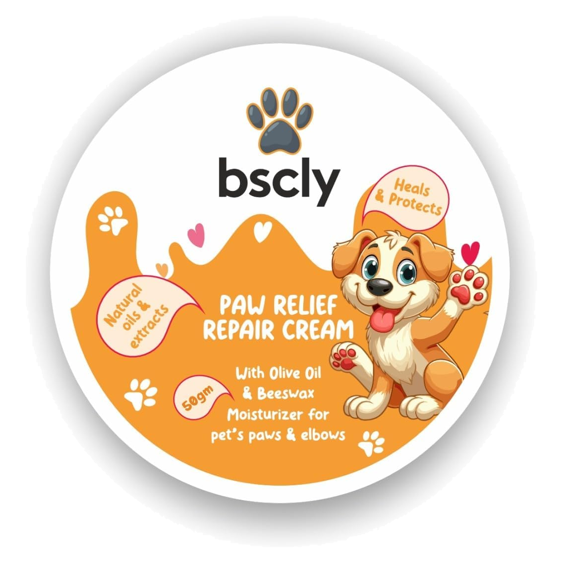 bscly Paw Relief Repair Cream