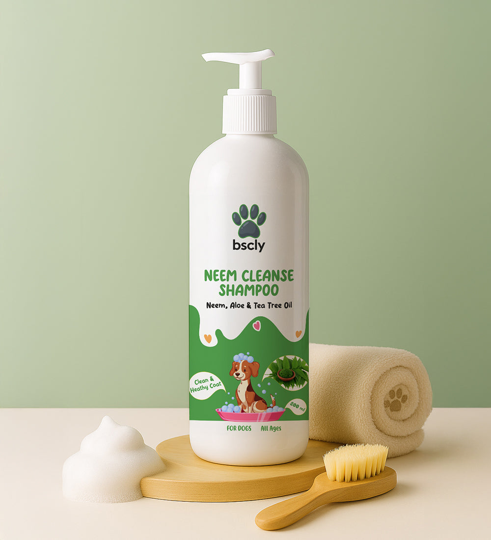 Bscly Neem Pet Herbal Shampoo