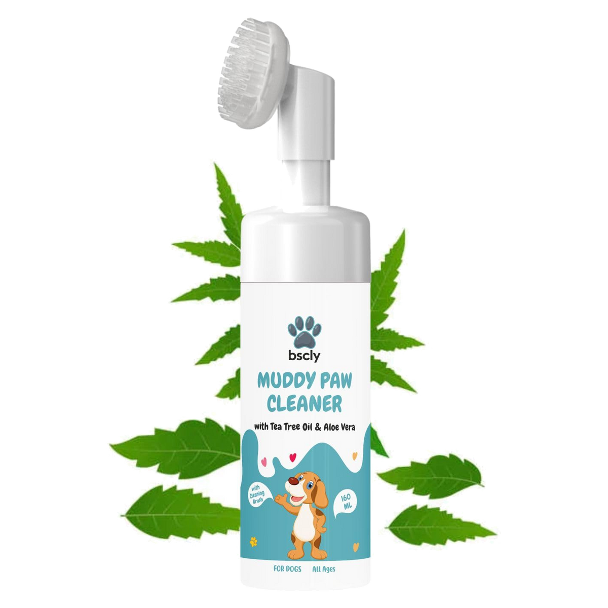 bscly Paw Cleaner with Tea Tree & Aloevera